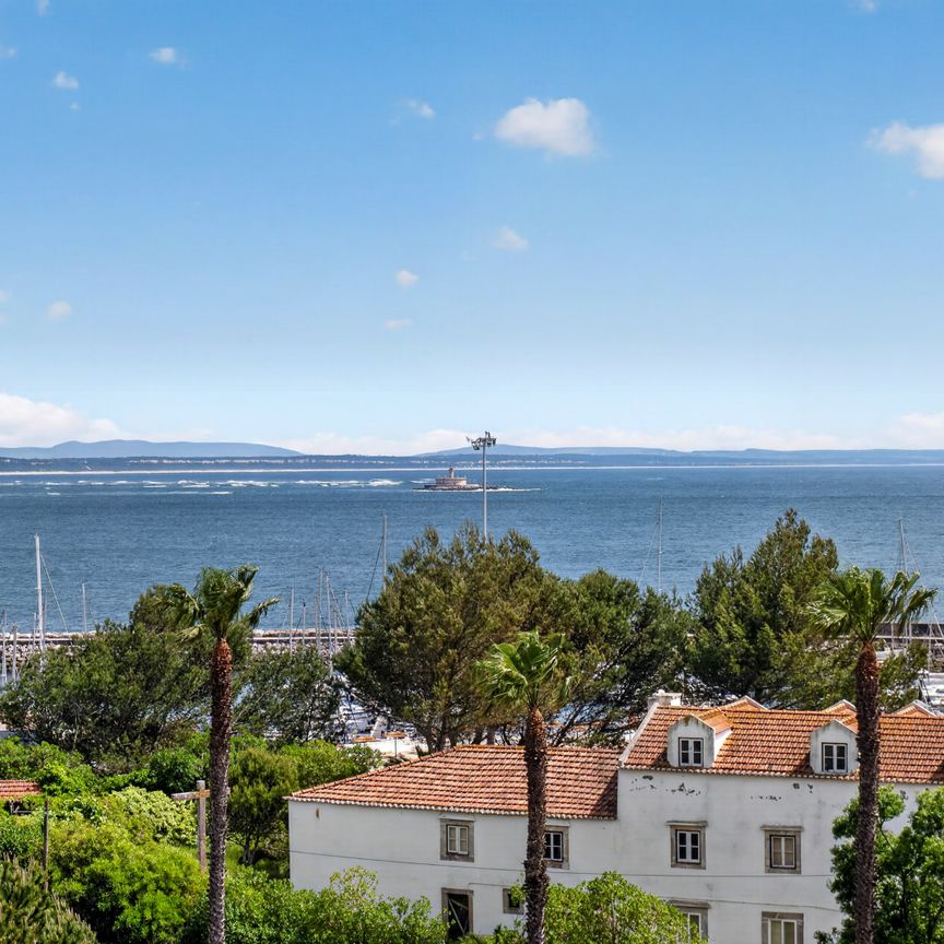 Apartamento T2 sem móveis para arrendar em primeira linha do Mar em Oeiras - Photo 1