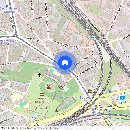 ul. Bolesława Limanowskiego, Stare Podgórze, Podgórze, Kraków, małopolskie