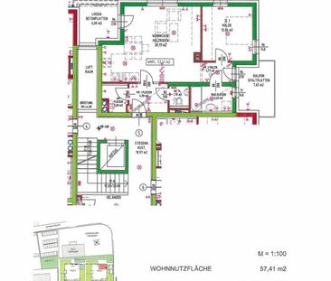 Zentral gelegene 2 Zimmerwohnung in Wieselburg - inkl. Loggia und B... - Foto 6