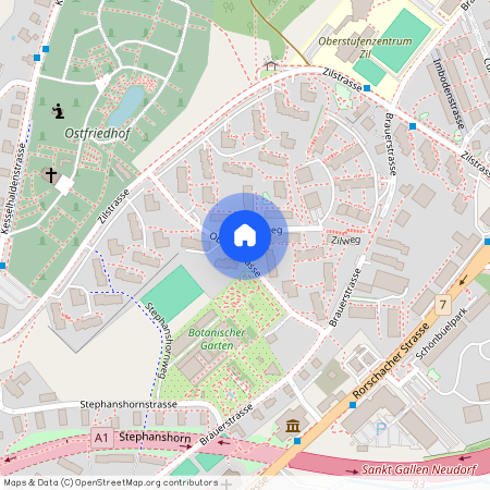 Oberzilstrasse 12, 9016 St. Gallen