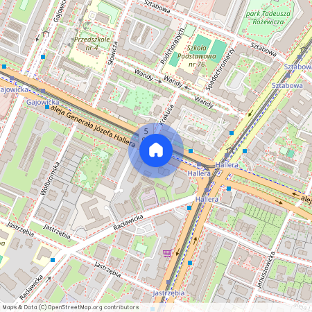 ul. Racławicka, Borek, Krzyki, Wrocław, dolnośląskie