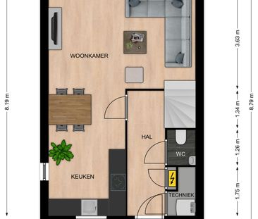 Huis te huur: Tussenwoningen (Bouwnr. 9) 6463 VZ Kerkrade - Photo 6