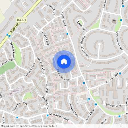 Henry Walk, Bromsgrove, Worcestershire, B60 3NZ