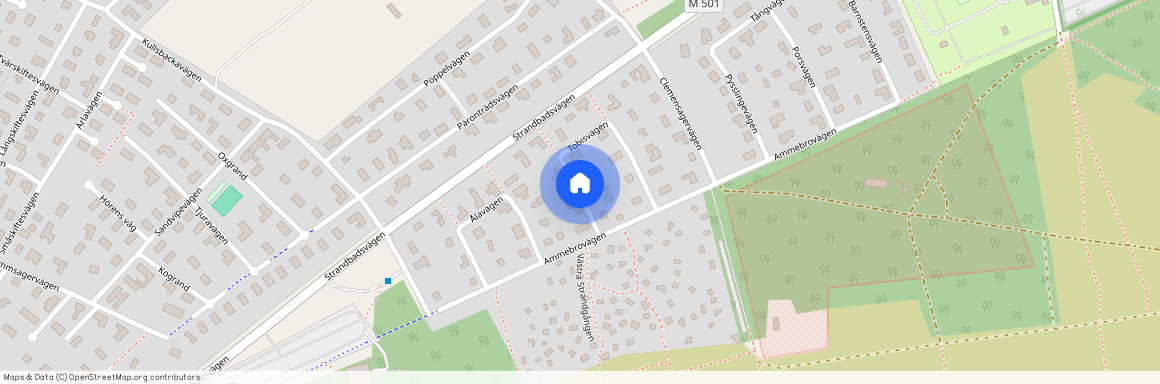 Tobisvägen, Falsterbo