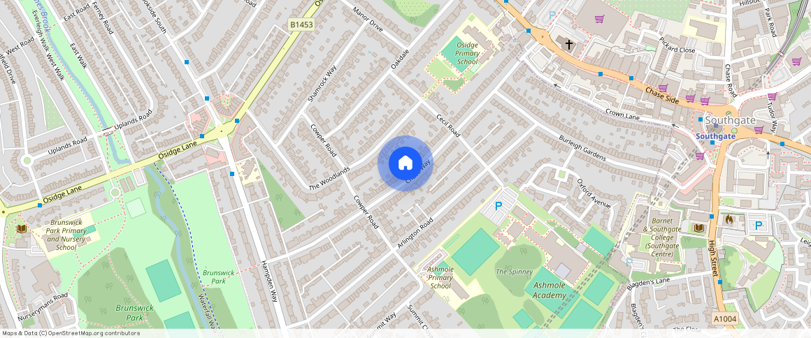 Chase Way, N14
