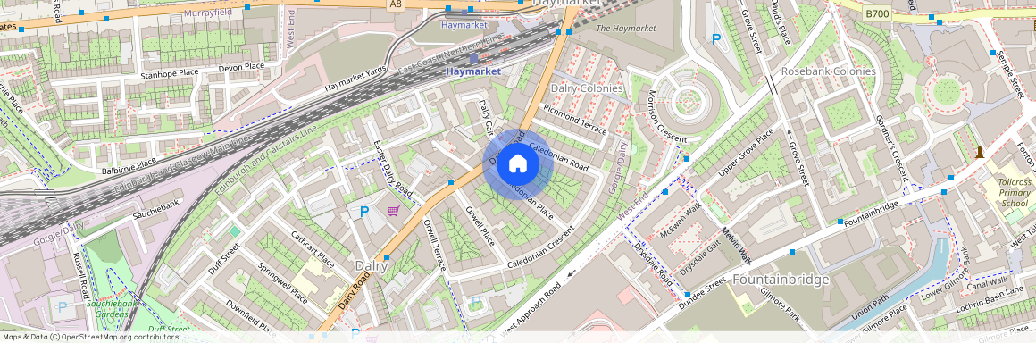 Caledonian Place, Dalry, Edinburgh