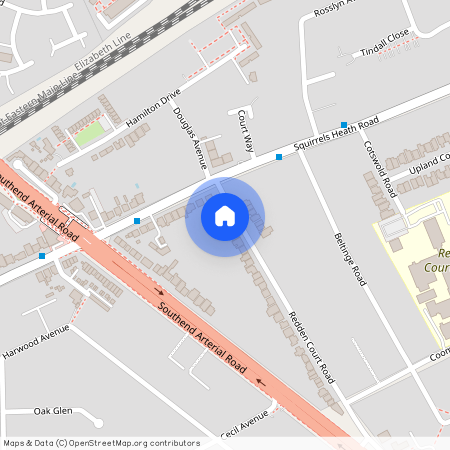 Redden Court Road, Romford RM3