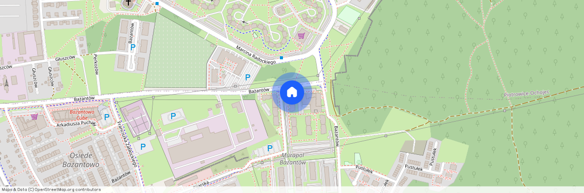 ul. Bażantów, Kostuchna, Katowice, śląskie