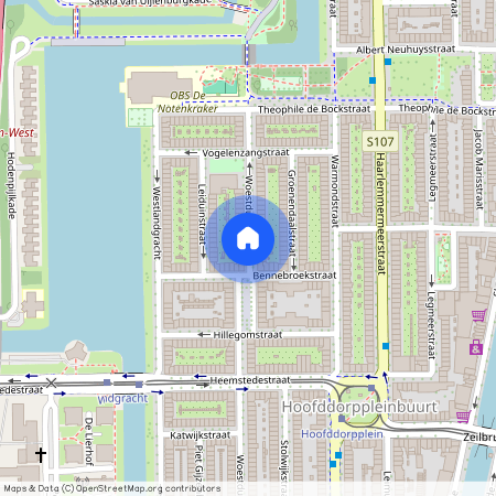 Hoofddorppleinbuurt, 1058 TG, Woestduinstraat, Amsterdam