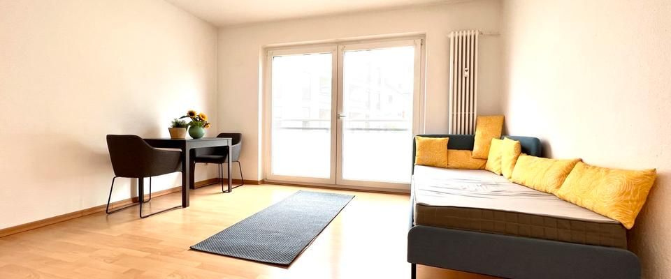 1 Zimmer - möblierte Wohnung in Frankfurt Niederrad - Foto 1