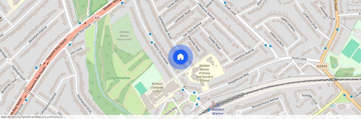 New Malden, KT3, KT3 5NX, New Malden