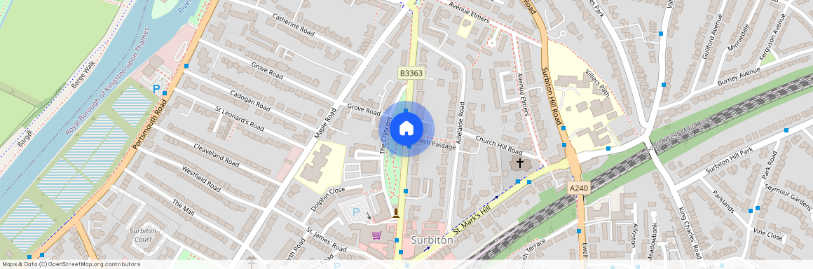 Claremont Road, Surbiton, KT6, London