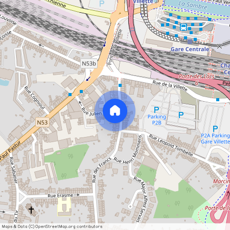 Rue Julien Dulait, 64, 012, 6001, Marcinelle