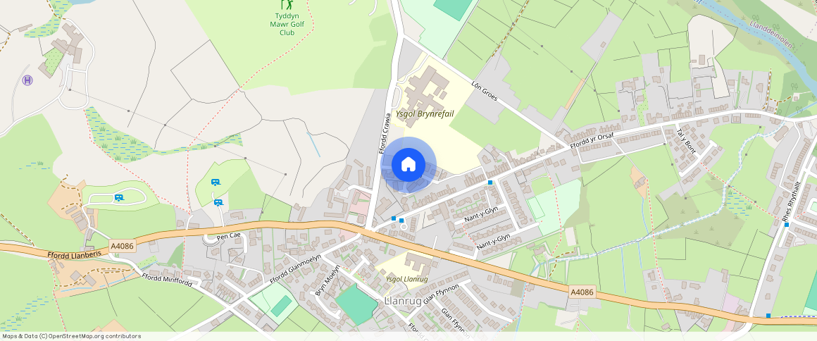 Cefn Elan, Llanrug, Gwynedd, LL55