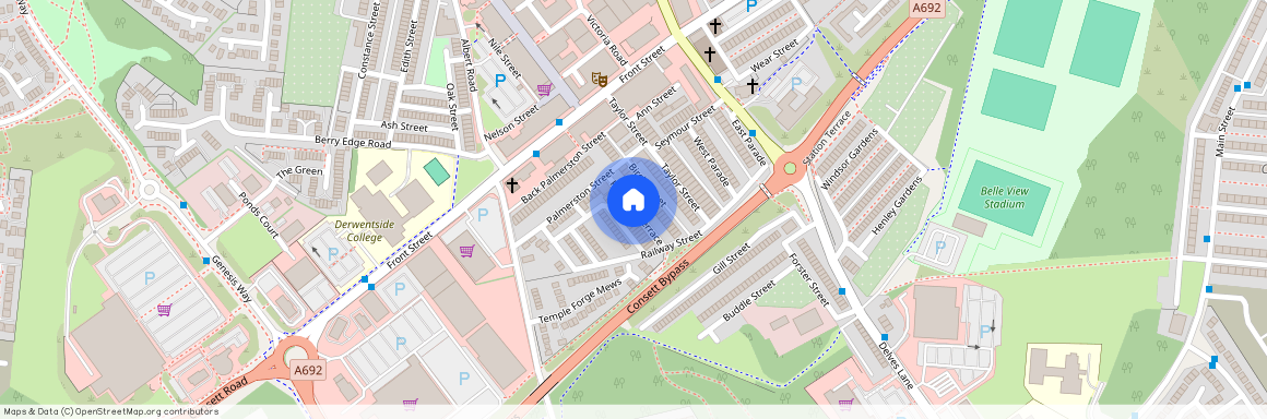 Roseberry Terrace Consett Country Durham