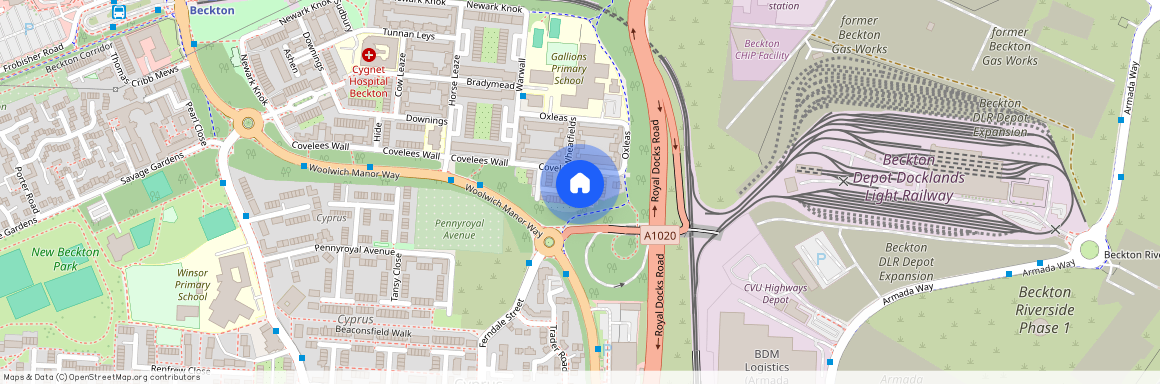 Weymouth Close, Beckton, London