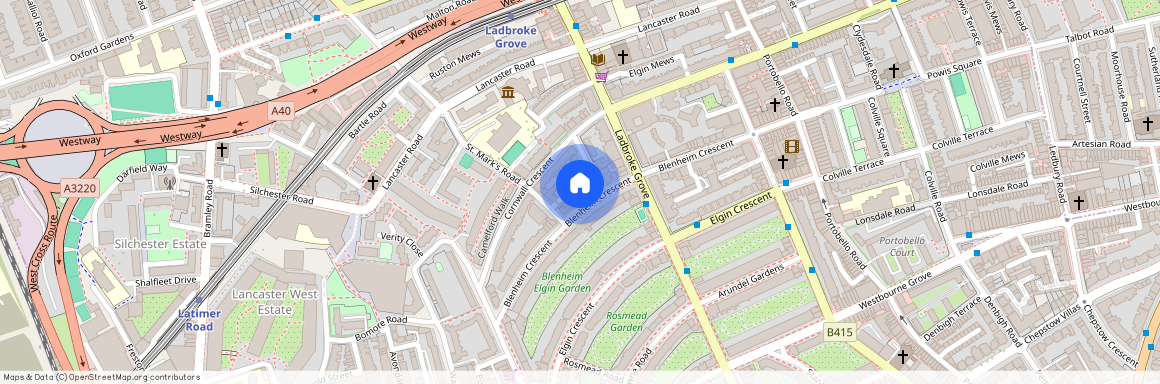 Blenheim Crescent, Notting Hill, London, W11