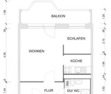 1-Raum-Whg. - klein und fein - Photo 1