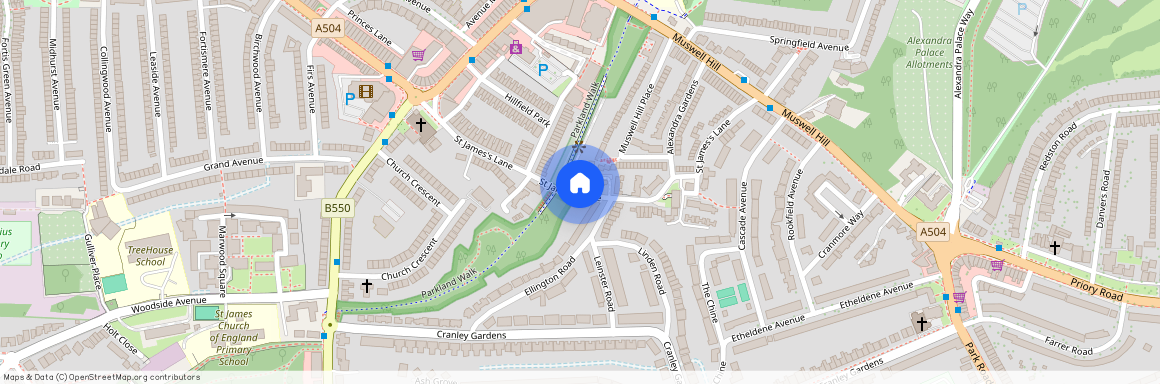 St James Lane, Muswell Hill, London, N10