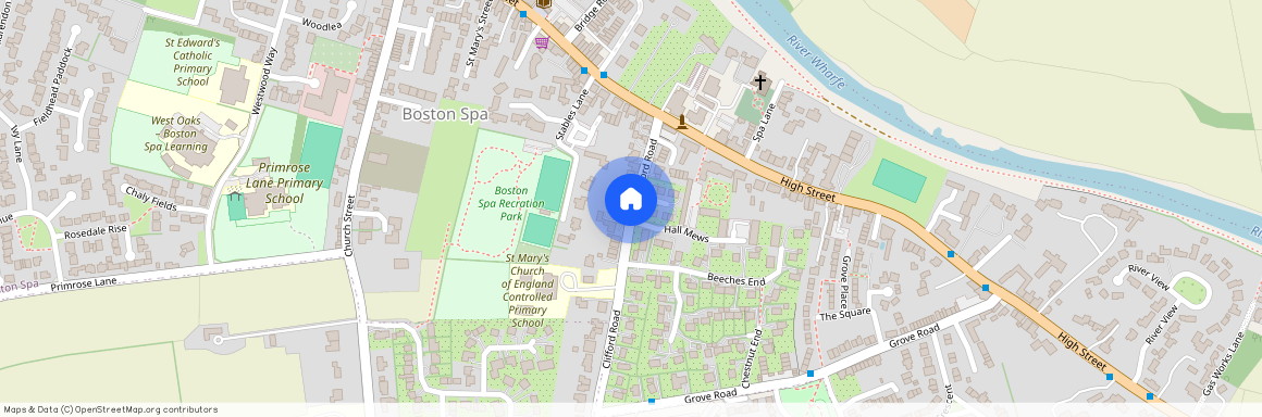 Clifford Road, Wetherby, West Yorkshire, LS23 6BZ, Boston Spa