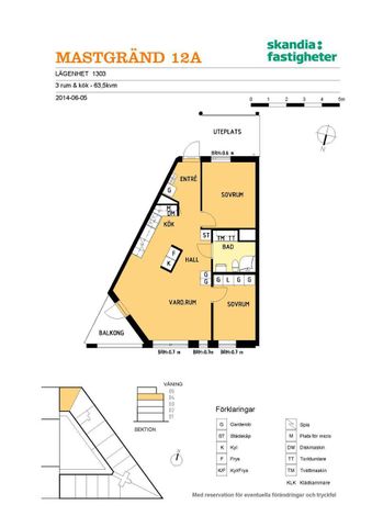 Mastgränd 12 A, Västra Hamnen - Foto 4