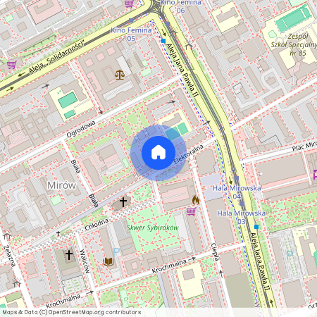 ul. Elektoralna, Mirów, Wola, Warszawa, mazowieckie