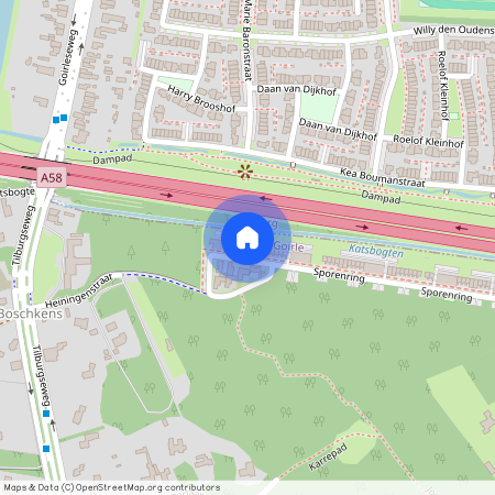 Sporenring 268, De Boschkens-Oost, 5053EZ, Goirle