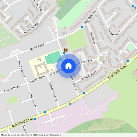 First Avenue, NG2, Mansfield