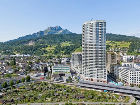 ERSTVERMIETUNG: Business Apartment im Pilatus Tower - Photo 4