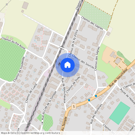 Rue de Monchevaux 12, 2022 Bevaix, Suisse