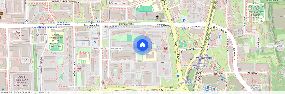 Warszawa Mokotów, Aleja Niepodległości
