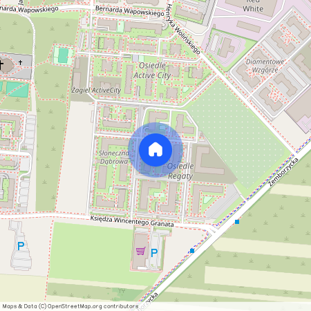 ul. Aleksandra Czekanowskiego, Wrotków, Lublin, lubelskie