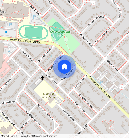 ** Ryan Avenue, Guelph, ON, Canada