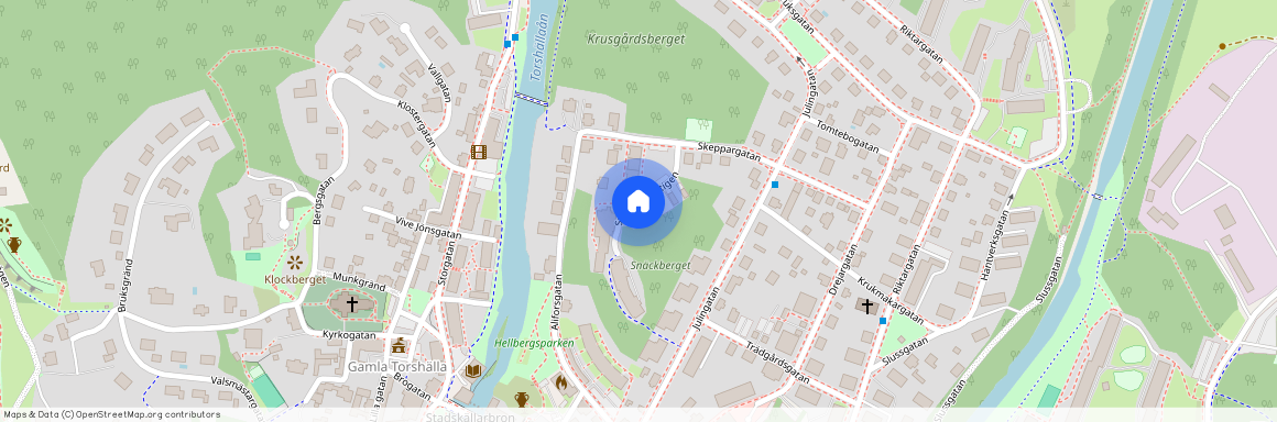 Snäckbergsstigen 5, Torshälla Centrum +65 År