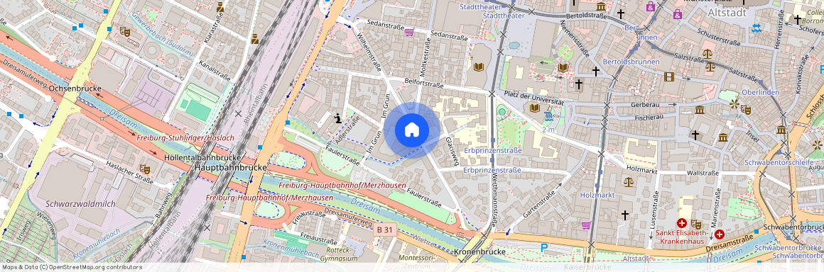 Wilhelmstr 3, 79098 Freiburg