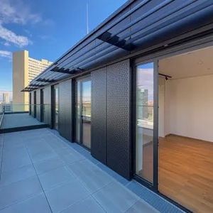 2-Zimmer-Dachgeschoßwohnung mit großer Terrasse - Erstbezug - zu mieten in 1220 Wien / DC Flats - Photo 2