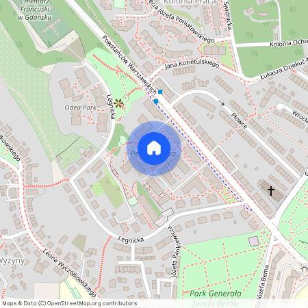 ul. Powstańców Warszawskich, Siedlce, Gdańsk, pomorskie