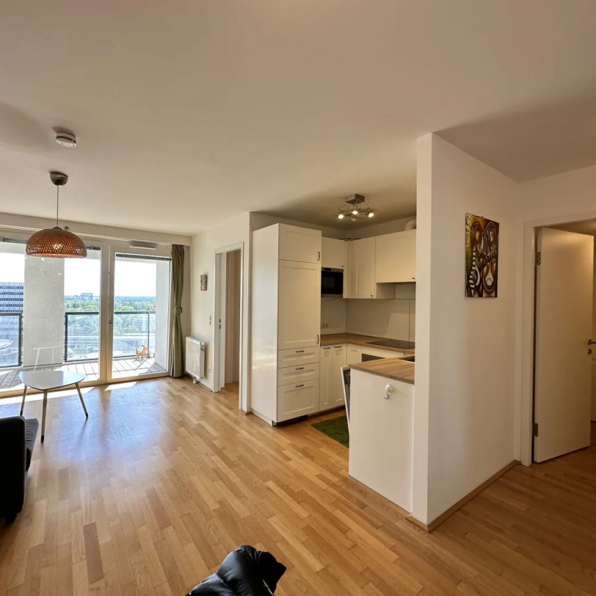 DONAU CITY LIVING: Furnished 2 room apartment with loggia (64 m2 total space) ***** free from 01.04.2026 ***** - Foto 1