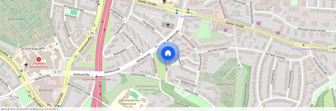 45136 Essen - Huttrop