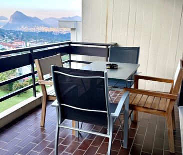 AFFITTASI SPLENDIDO BILOCALE VISTA LAGO CON PISCINA A CADRO - Foto 6