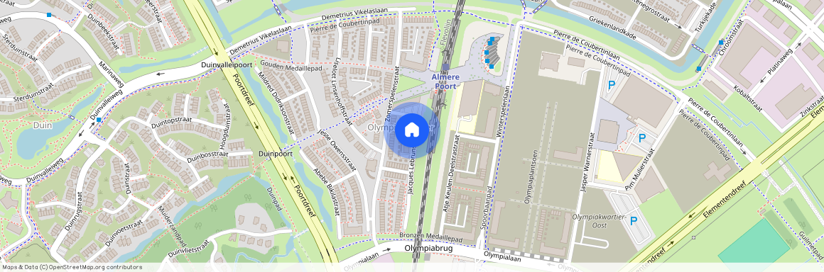 Jacques Lebrunstraat, Flevoland, 1361 CC, Almere