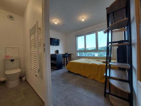 NOUVEAUTÉ : Studio meublé tout équipé en résidence Coliving à Chambéry - Photo 4