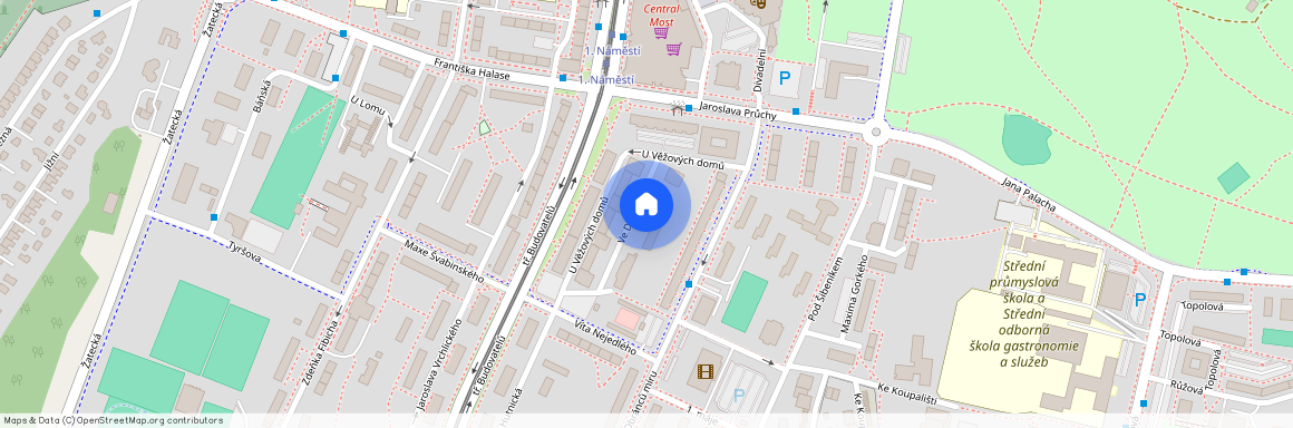 U Věžových domů, Most