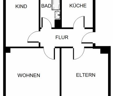 3-Zimmer-Wohnung in Gelsenkirchen Scholven - Photo 4