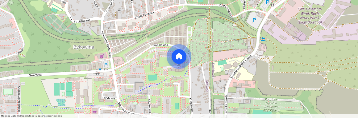 ul. Sztygarska, Bykowina, Ruda Śląska, śląskie