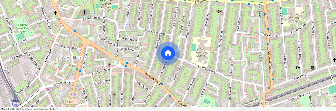 Caistor Park Road, Stratford, London, E15