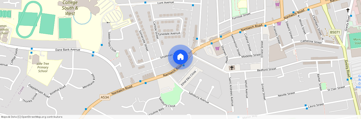 Nantwich Road, Crewe, CW2