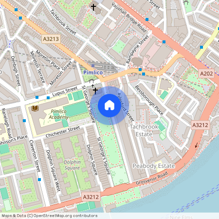 St Georges Square, Pimlico, London, SW1V