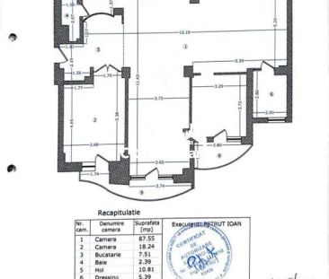 Apartament 4 camere, Piata Unirii pretabil pentru firma - Fotografie 5