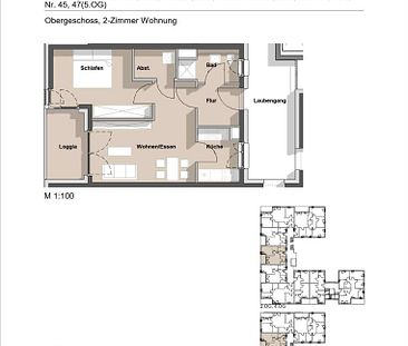 Moderne 2-Zimmer-Wohnung in Darmstadt-Kranichstein - Foto 5